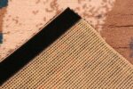 Back Of Vintage Scandinavian Picasso Art Rug 70004 by Nazmiyal NYC