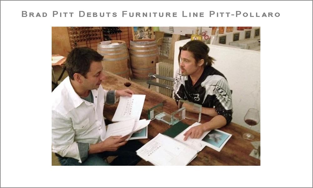 Brad Pitt Debuts Furniture Line Pitt-Pollaro Brad Pitt Debuts Furniture Line Pitt-Pollaro by Nazmiyal Antique Rugs