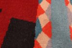 Close Up Vintage Scandinavian Picasso Art Rug 70004 by Nazmiyal NYC