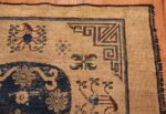 Corner Of Small Antique Square Size Khotan Rug 49974 by Nazmiyal NYC