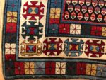 Detail Corner Of Antique Caucasian Talish Runner Rug 49934 by Nazmiyal NYC