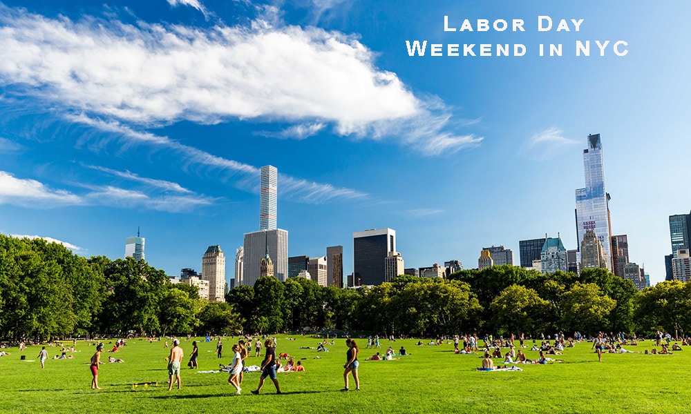 Labor Day Weekend in NYC by Nazmiyal Antique Rugs