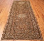 Whole View Of Gallery Size Tribal Antique Caucasian Shirvan Rug 70649 by Nazmiyal NYC