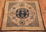 Whole View Of Small Antique Square Size Khotan Rug 49974 by Nazmiyal NYC