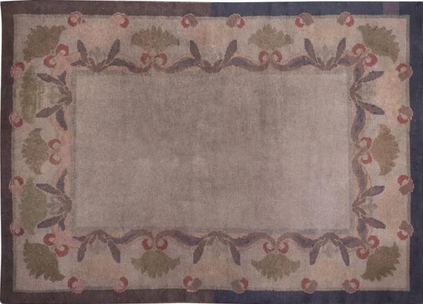 Antique Irish Donegal Arts and Crafts Rug #45670 by Nazmiyal Antique Rugs