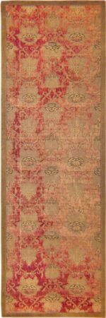 Antique Velvet Italian Textile #41961 by Nazmiyal Antique Rugs