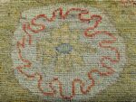 Close Up Garden Design Modern Turkish Oushak Rug 60389 by Nazmiyal NYC