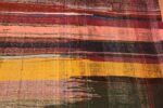 Close Up Vintage Persian Artistic Kilim Runner Rug 60360 by Nazmiyal NYC
