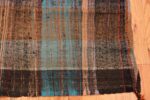 Corner Of Brown Vintage Persian Kilim Rug 60365 by Nazmiyal NYC