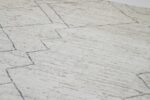 Details Geometric Cream Modern Moroccan Style Afghan Rug 60123 by Nazmiyal NYC