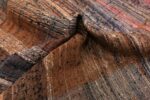 Pile Of Brown Vintage Persian Kilim Rug 60365 by Nazmiyal NYC