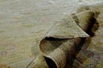 Pile Of Soft Green Modern Turkish Oushak Rug 60385 by Nazmiyal NYC