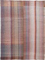 Striped Decorative Vintage Persian Kilim Rug 60368 by Nazmiyal NYC