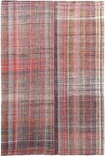 Striped Vintage Persian Kilim Rug 60371 by Nazmiyal NYC