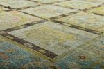 Texture Of Garden Design Modern Turkish Oushak Rug 60389 by Nazmiyal NYC