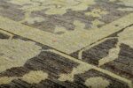 Texture Of Large Green Modern Oushak Rug 60381 by Nazmiyal NYC