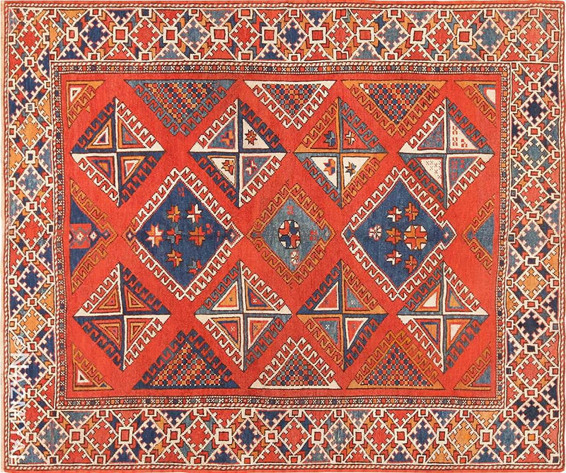 Tribal Antique Turkish Bergama Area Rugs by Nazmiyal Antique Rugs