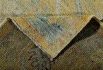 Weave Of Earth Tone Modern Turkish Oushak Runner Rug 60391 by Nazmiyal NYC