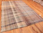 Whole View Of Earth Tone Vintage Persian Kilim Rug 60372 by Nazmiyal NYC