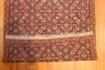 Back Of Small Fine Antique Persian Senneh Kilim Rug 48802 by Nazmiyal NYC