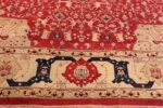 Border Of Antique Indian Agra Medallion Rug 70775 by Nazmiyal NYC