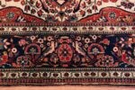 Border Of Antique Persian Mohtashem Kashan Rug 70765 by Nazmiyal NYC