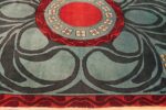 Border Of Geometric Antique French Art Deco Rug 70735 by Nazmiyal NYC