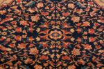 Center Of Floral Antique Persian Mishan Malayer Rug 70770 by Nazmiyal NYC