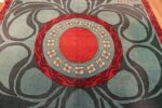 Center Of Geometric Antique French Art Deco Rug 70735 by Nazmiyal NYC