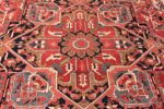 Center Of Oversized Vintage Persian Heriz Rug 70774 by Nazmiyal NYC