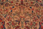 Close Up Floral Antique Persian Mishan Malayer Rug 70770 by Nazmiyal NYC