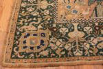 Corner Of 18th Century Antique Portuguese Needlepoint Arraiolos Rug 70644 by Nazmiyal NYC