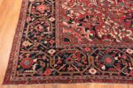 Corner Of Oversized Vintage Persian Heriz Rug 70774 by Nazmiyal NYC