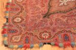 Corner Of Square Antique Indian Shawl 46117 by Nazmiyal NYC