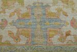 Detail Modern Turkish Oushak Room Size Rug 60401 by Nazmiyal NYC
