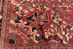 Details Oversized Vintage Persian Heriz Rug 70774 by Nazmiyal NYC