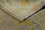 Details Soft Modern Turkish Oushak Area Rug 60413 by Nazmiyal NYC