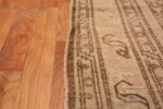 Edge Of Antique Persian Malayer Runner Rug 48308 by Nazmiyal NYC