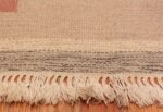 Fringe Of Vintage Flat Woven Swedish Kilim Scandinavian Rug 48978 by Nazmiyal NYC