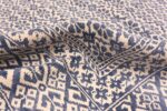 Pile Of Gallery Size Decorative Modern Indian Agra Cotton Rug 60487 by Nazmiyal NYC