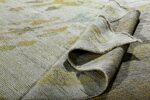 Pile Of Large Modern Floral Tuskish Oushak Rug 60398 by Nazmiyal NYC