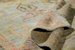 Pile Of Small Size Contemporary Modern Turkish Oushak Rug 60415 by Nazmiyal NYC