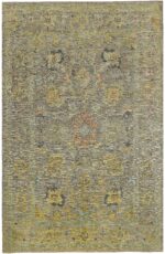 Soft Modern Turkish Oushak Area Rug 60413 by Nazmiyal NYC