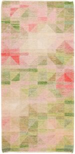 Vintage Scandinavian Swedish Kilim Rug 70727 by Nazmiyal NYC