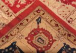 Weave Of Antique Indian Agra Medallion Rug 70775 by Nazmiyal NYC