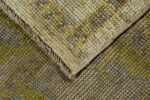 Weave Of Geometric Contemporary Modern Turkish Oushak Rug 60410 by Nazmiyal NYC