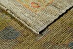 Weave Of Light Grey Yellow Modern Turkish Oushak Rug 60416 by Nazmiyal NYC