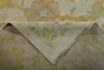 Weave Of Modern Turkish Oushak Room Size Rug 60401 by Nazmiyal NYC