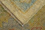 Weave Of Small Size Decorative Modern Turkish Oushak Rug 60409 by Nazmiyal NYC