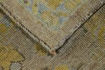 Weave Of Soft Modern Turkish Oushak Area Rug 60413 by Nazmiyal NYC